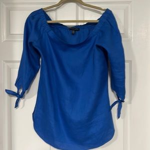 Off the shoulder top from Saks Fifth Avenue.